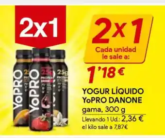 Masymas DANONE Yogur líquido yopro oferta