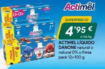 Masymas ACTIMEL líquido danone oferta