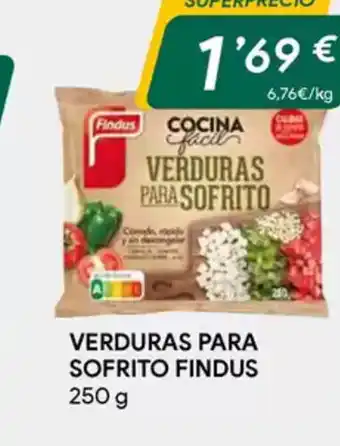 Masymas FINDUS Verduras para sofrito oferta