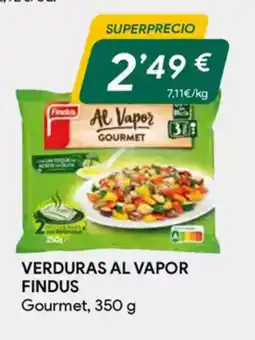 Masymas FINDUS Verduras al vapor oferta