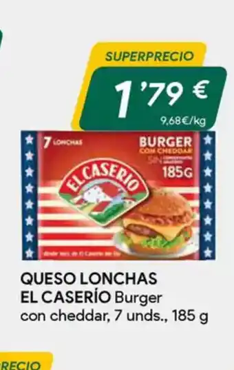 Masymas EL CASERÍO Queso lonchas oferta