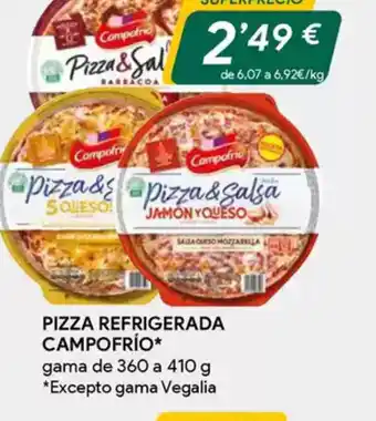 Masymas CAMPOFRÍO Pizza refrigerada oferta