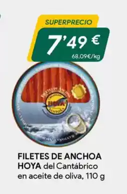 Masymas Filetes de anchoa hoya oferta