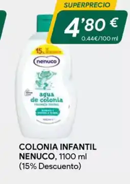 Masymas NENUCO Colonia infantil oferta