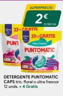 Masymas Detergente puntomatic caps oferta