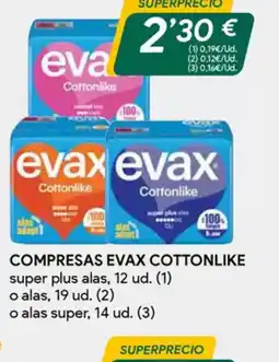 Masymas Compresas evax cottonlike oferta