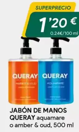 Masymas QUERAY Jabón de manos oferta