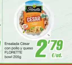 SPAR Fragadis FLORETTE Ensalada César con pollo y queso oferta