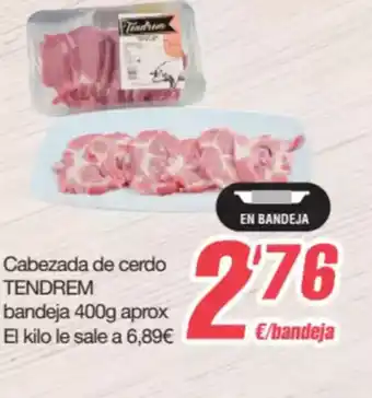 SPAR Fragadis TENDREM Cabezada de cerdo oferta