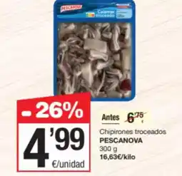 SPAR Fragadis PESCANOVA Chipirones troceados oferta