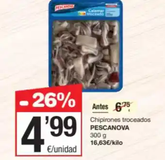 SPAR Fragadis PESCANOVA Chipirones troceados oferta