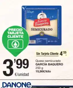 SPAR Fragadis GARCÍA BAQUERO Queso semicurado oferta