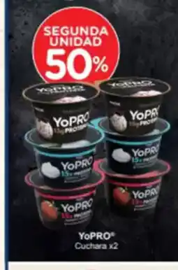 SPAR Fragadis YOPRO Cuchara x2 oferta