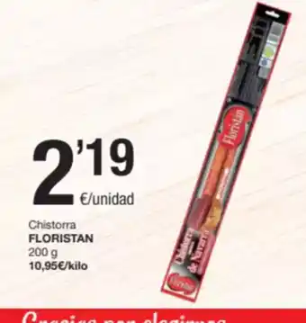 SPAR Fragadis FLORISTAN Chistorra oferta