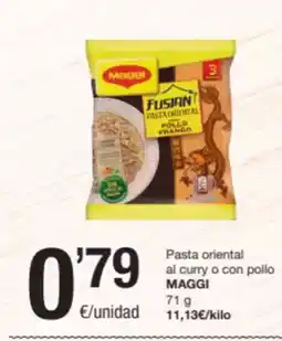 SPAR Fragadis MAGGI oriental al curry o con pollo oferta