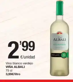 SPAR Fragadis VIÑA ALBALI Vino blanco verdejo oferta