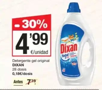 SPAR Fragadis DIXAN Detergente gel original oferta