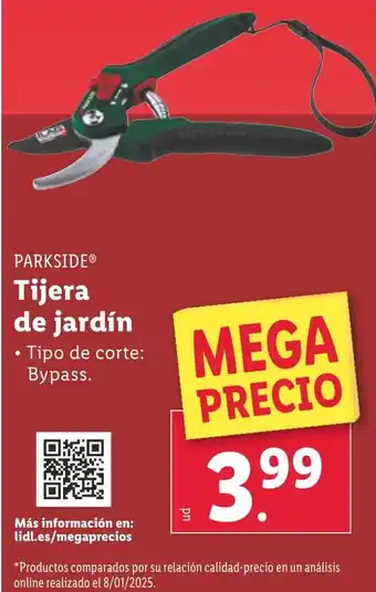 Lidl PARKSIDE® Tijera de jardín oferta