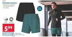 Lidl CRIVIT Pantalón técnico oferta