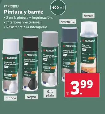 Lidl PARKSIDE® Pintura y barniz oferta