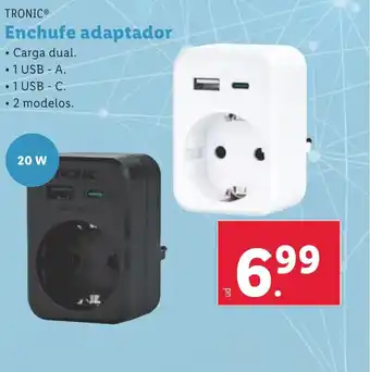 Lidl TRONIC® Enchufe adaptador oferta