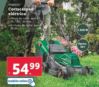 Lidl PARKSIDE® Cortacésped eléctrico oferta