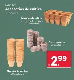 Lidl PARKSIDE® Accesorios de cultivo oferta