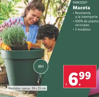 Lidl PARKSIDE® Maceta oferta