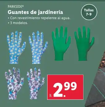 Lidl PARKSIDE® Guantes de jardinería oferta