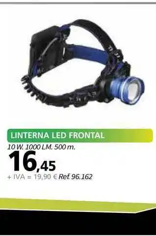 Coferdroza Linterna Led Frontal 10 W. 1000lm.500m oferta