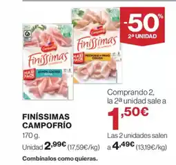 Supercor Exprés CAMPOFRÍO Finíssimas oferta