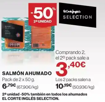 Supercor Exprés Salmón ahumado oferta