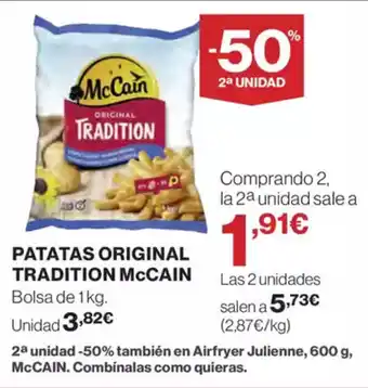 Supercor Exprés MCCAIN Patatas original tradition oferta