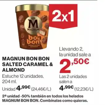 Supercor Exprés MAGNUN Bon bon salted caramel & almond oferta