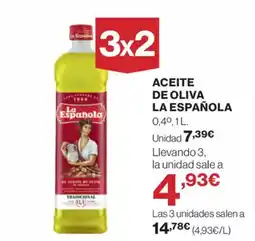 Supercor Exprés LA ESPAÑOLA  Aceite de oliva oferta