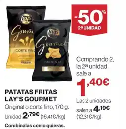 Supercor Exprés LAY'S Patatas fritas gourmet oferta