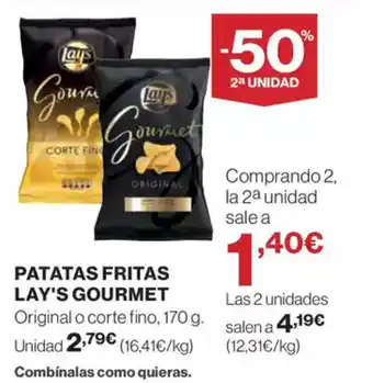 Supercor Exprés LAY'S Patatas fritas gourmet oferta