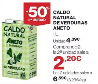 Supercor Exprés ΑΝΕΤΟ Caldo natural de verduras oferta