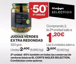 Supercor Exprés Judías verdes extra redondas oferta