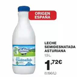 Supercor Exprés ASTURIANA Leche semidesnatada oferta