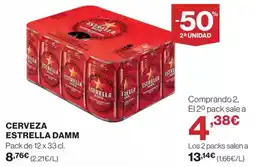 Supercor Exprés Cerveza estrella damm oferta