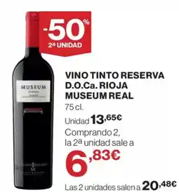 Supercor Exprés MUSEUM REAL Vino tinto reserva d.o.ca. rioja oferta