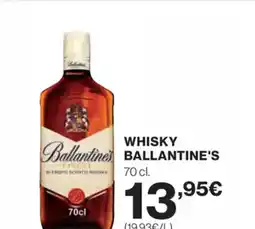 Supercor Exprés BALLANTINE'S Whisky oferta