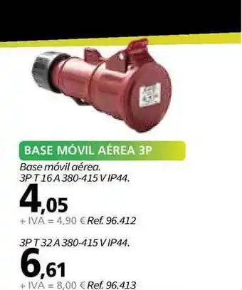 Coferdroza Base Móvil Aérea 3p oferta