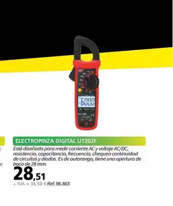 Coferdroza Electropinza Digital Ut202f oferta