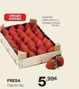 El Corte Inglés Fresa oferta