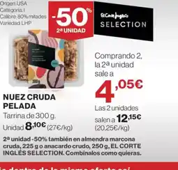 El Corte Inglés Nuez cruda pelada oferta