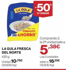 El Corte Inglés La gula fresca del norte oferta