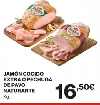 El Corte Inglés Jamón cocido extra o pechuga oferta