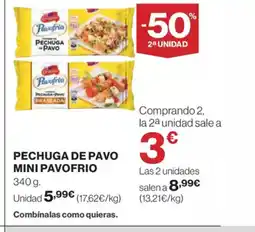 El Corte Inglés Pechuga-pavo braseada oferta